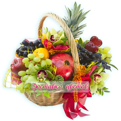 Корзина с фруктами